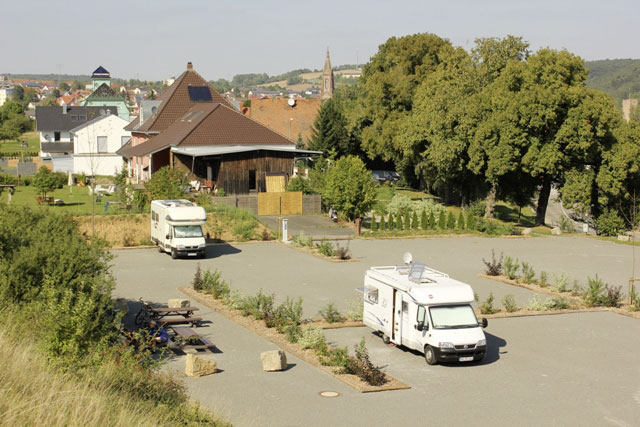 Wohnmobilstellplatz