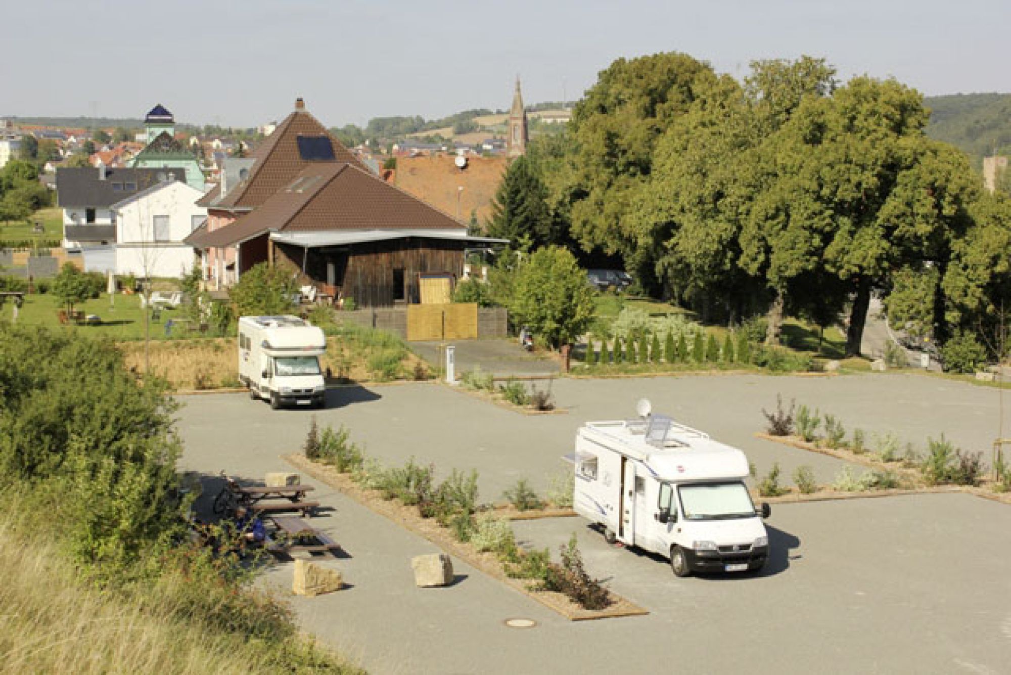 Wohnmobilstellplatz