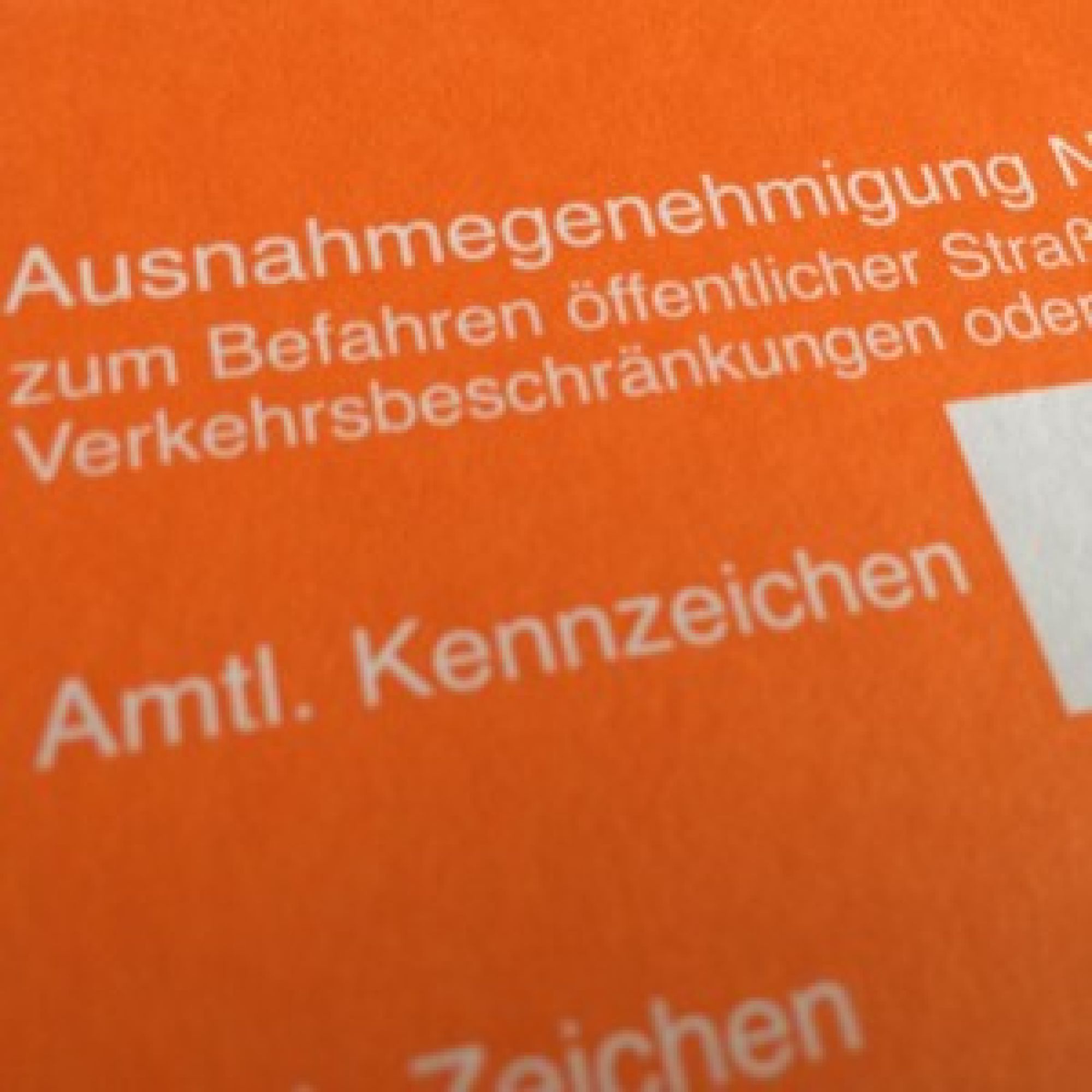Ausschnitt StVO